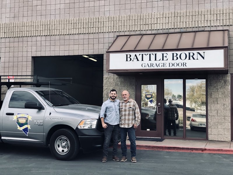 Battle Born Garage Door